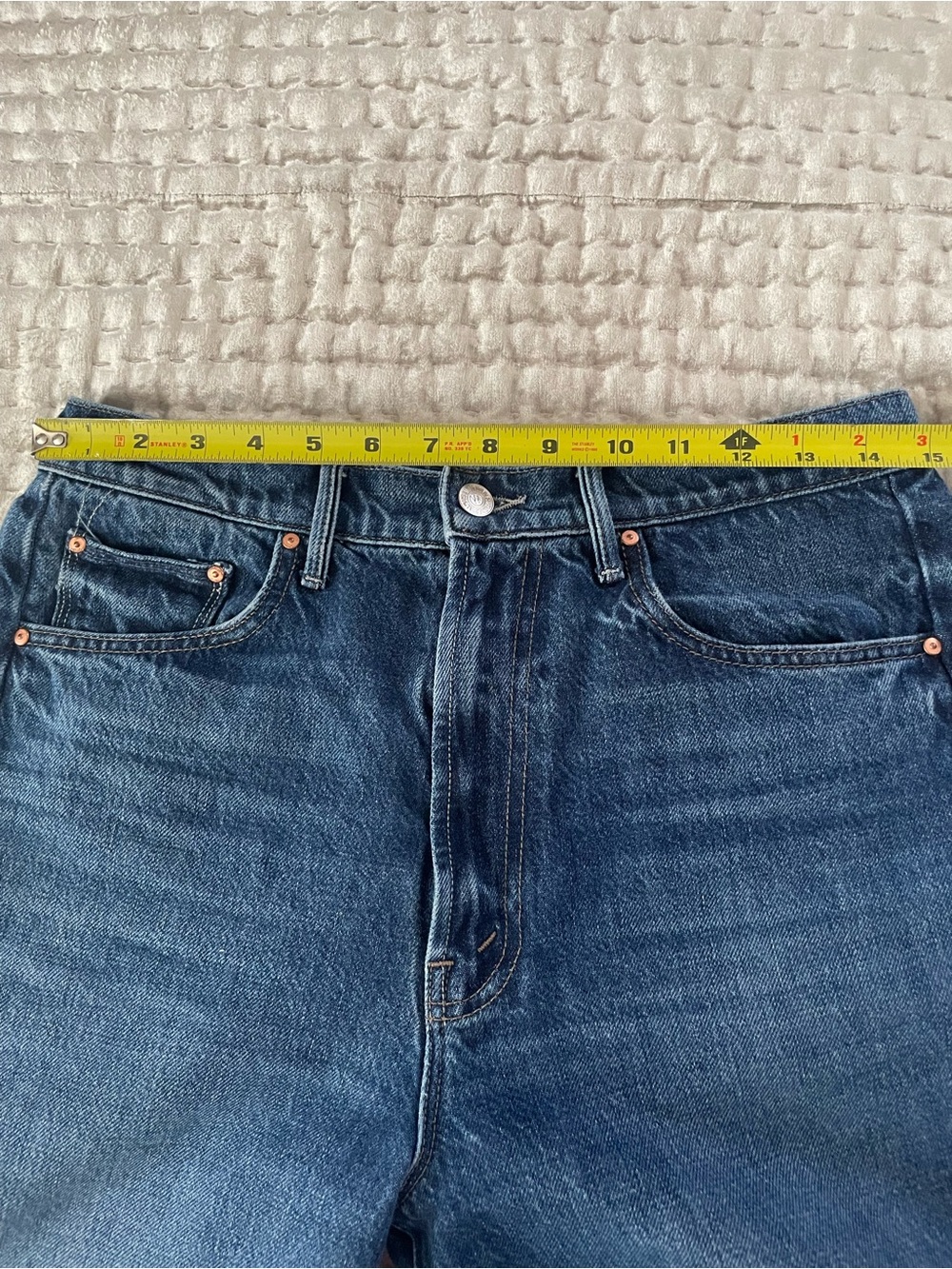 MOTHER The Half Pipe High-Rise Ankle Jeans Size 29 - Picture 12 of 13